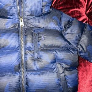 Kids Blue Puffer Jacket